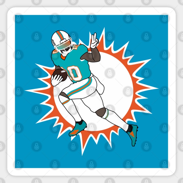 tyreek, peace up and miami Sticker by rsclvisual